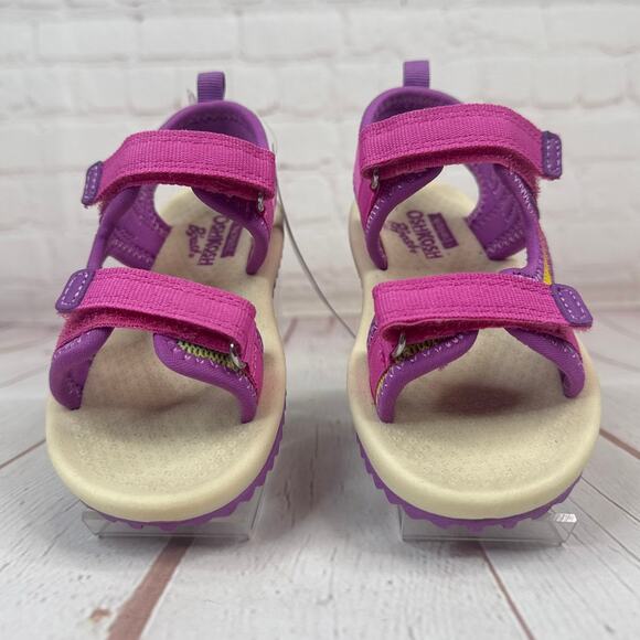 Oshkosh B'Gosh Horchata Sandals Toddlers Size 8 - Picture 5 of 9